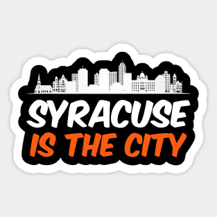 Syracuse is the city Sticker